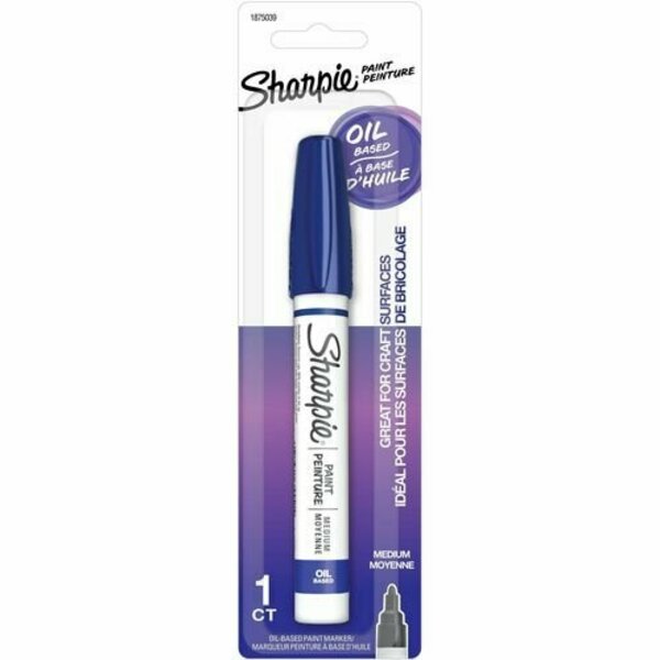 Newell Brands Sharpie Paint Marker, Oil-Based, Medium Point, Blue SAN1875039